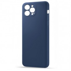 Husa spate pentru iPhone 12 Pro - Silicon Line Albastru