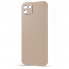 Husa spate pentru Samsung A03 - Silicon Line Maro Deschis