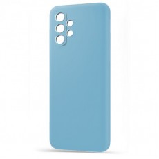 Husa spate pentru Samsung A13 - Silicon Line Bleu Ciel