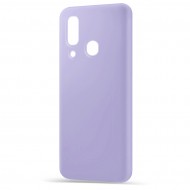 Husa spate pentru Samsung A20s - Silicon Line Mov