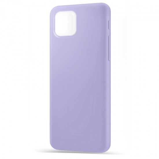 Husa spate pentru iPhone 12 Pro - Silicon Line Mov