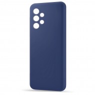 Husa spate pentru Samsung A32 5G - Silicon Line Navy