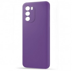 Husa spate pentru Motorola Moto G62 - Silicon Line Mov