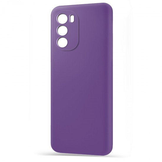 Husa spate pentru Motorola Moto G62 - Silicon Line Mov