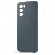 Husa spate pentru Motorola Moto G62 - Silicon Line Gri inchis