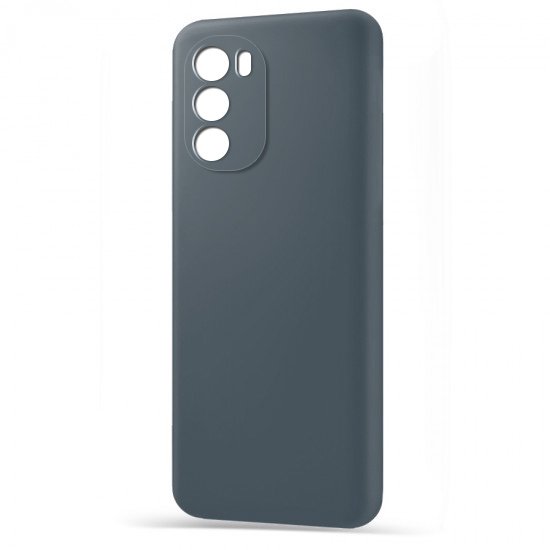 Husa spate pentru Motorola Moto G62 - Silicon Line Gri inchis
