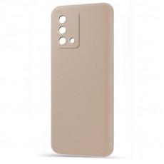 Husa spate pentru Oppo A74 - Silicon Line Maro
