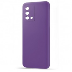 Husa spate pentru Oppo A74 - Silicon Line Mov
