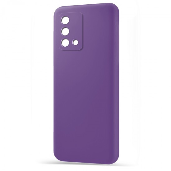 Husa spate pentru Oppo A74 - Silicon Line Mov
