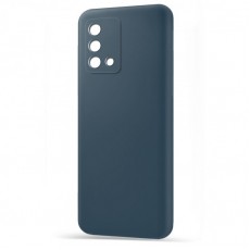 Husa spate pentru Oppo A74 - Silicon Line Navy