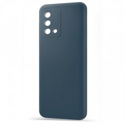 Husa spate pentru Oppo A74 - Silicon Line Navy