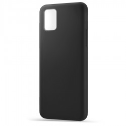 Husa spate pentru Samsung A02S - Silicon Line Negru