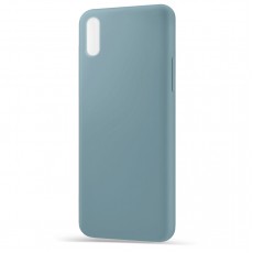 Husa spate pentru Xiaomi Redmi 9A - Silicon Line Gri