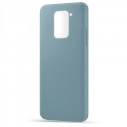Husa spate pentru Xiaomi Redmi Note 9 - Silicon Line Gri