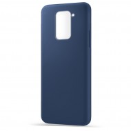 Husa spate pentru Xiaomi Redmi Note 9 - Silicon Line Navy