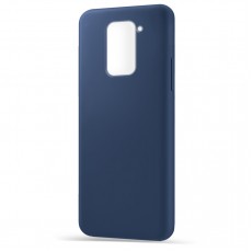 Husa spate pentru Xiaomi Redmi Note 9 - Silicon Line Navy