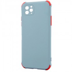 Husa spate pentru iPhone 12 Pro - Air Matte Case Gri/Rosu