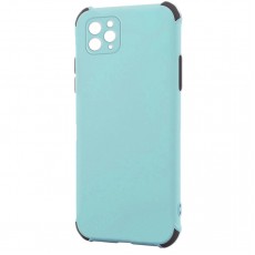 Husa spate pentru iPhone 12 Pro - Air Matte Case Bleu/Negru