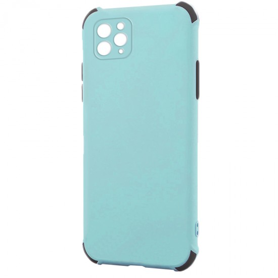 Husa spate pentru iPhone 12 Pro - Air Matte Case Bleu/Negru