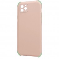 Husa spate pentru iPhone 12 Pro - Air Matte Case Roz/Verde