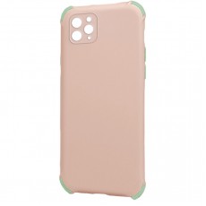 Husa spate pentru iPhone 12 Pro - Air Matte Case Roz/Verde