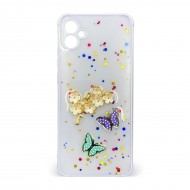 Husa spate pentru Samsung Galaxy A04E - Blossom Case Mov