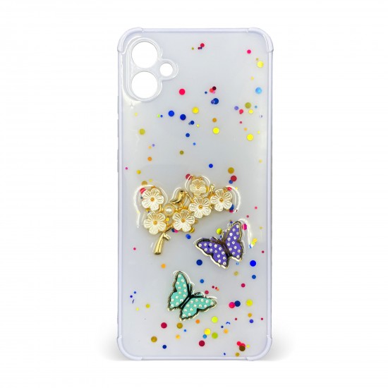 Husa spate pentru Samsung Galaxy A04E - Blossom Case Mov