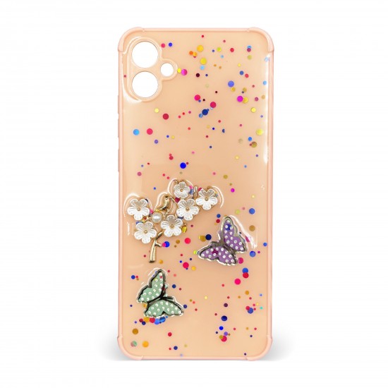Husa spate pentru Samsung Galaxy A04E - Blossom Case Roz
