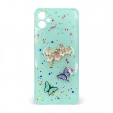Husa spate pentru Samsung Galaxy A04E - Blossom Case Turcoaz