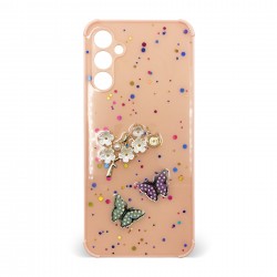 Husa spate pentru Samsung Galaxy A54 5G- Blossom Case Roz