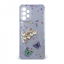 Husa spate pentru Samsung Galaxy A24 - Blossom Case Mov