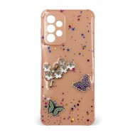 Husa spate pentru Samsung Galaxy A24 - Blossom Case Roz