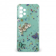 Husa spate pentru Samsung Galaxy A24 - Blossom Case Turcoaz