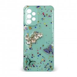 Husa spate pentru Samsung Galaxy A24 - Blossom Case Turcoaz