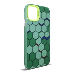 Husa spate pentru iPhone 13- Bozo case Verde