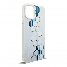 Husa spate pentru iPhone 15 Pro Max- Bozo case Alb