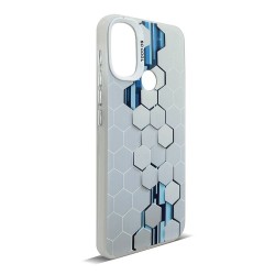 Husa spate pentru Motorola Moto E40- Bozo case Alb