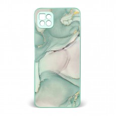 Husa spate pentru Samsung Galaxy A22 5G - Deli Case Turcoaz