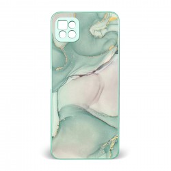 Husa spate pentru Samsung Galaxy A22 5G - Deli Case Turcoaz