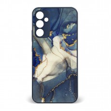 Husa spate pentru Samsung Galaxy A34 5G - Deli Case Albastru