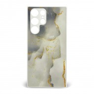 Husa spate pentru Samsung Galaxy S22 Ultra - Deli Case Gold