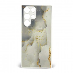 Husa spate pentru Samsung Galaxy S22 Ultra - Deli Case Gold