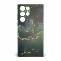 Husa spate pentru Samsung Galaxy S22 Ultra - Deli Case Green