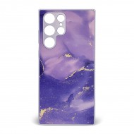 Husa spate pentru Samsung Galaxy S22 Ultra - Deli Case Mov