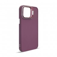 Husa spate pentru iPhone 15 Pro Max- Drop case Kickstand Visiniu