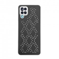 Husa spate pentru Samsung Galaxy A12 - Evo Case Gri 