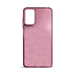 Husa spate pentru Motorola Moto E22- Glace case Roz