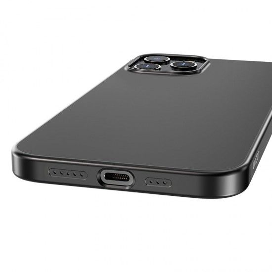 Husa spate pentru iPhone 13 Pro - HOCO Fascination Series  Negru