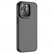 Husa spate pentru iPhone 14 Pro Hoco Frosted Case - Negru