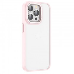 Husa spate pentru iPhone 14 Pro Hoco Frosted Case - Roz